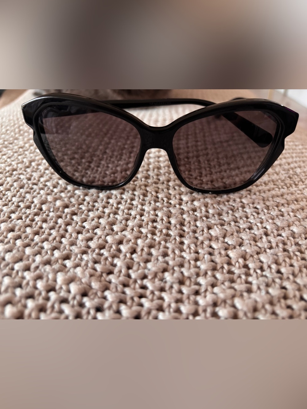 Simply Dior Classic Black Cat-Eye Designer Sunglasses